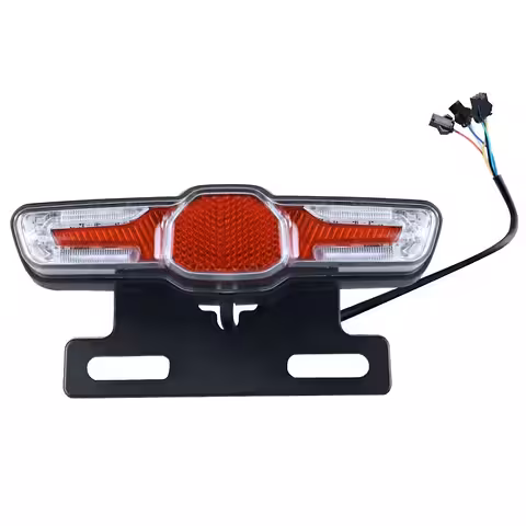 LED Baglygte med Blinklys 36V 48V 60V – Stop til Scooter / Cykel / Elektrisk Scooter
