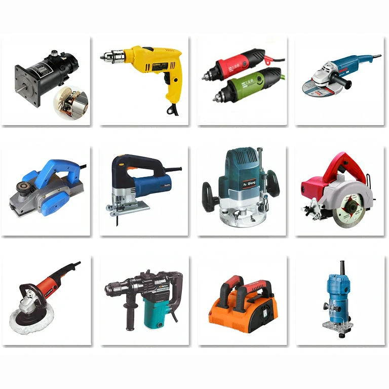 Stik med hastighedskontrol til boremaskiner, vinkelslibere, polermaskiner, save m.m.