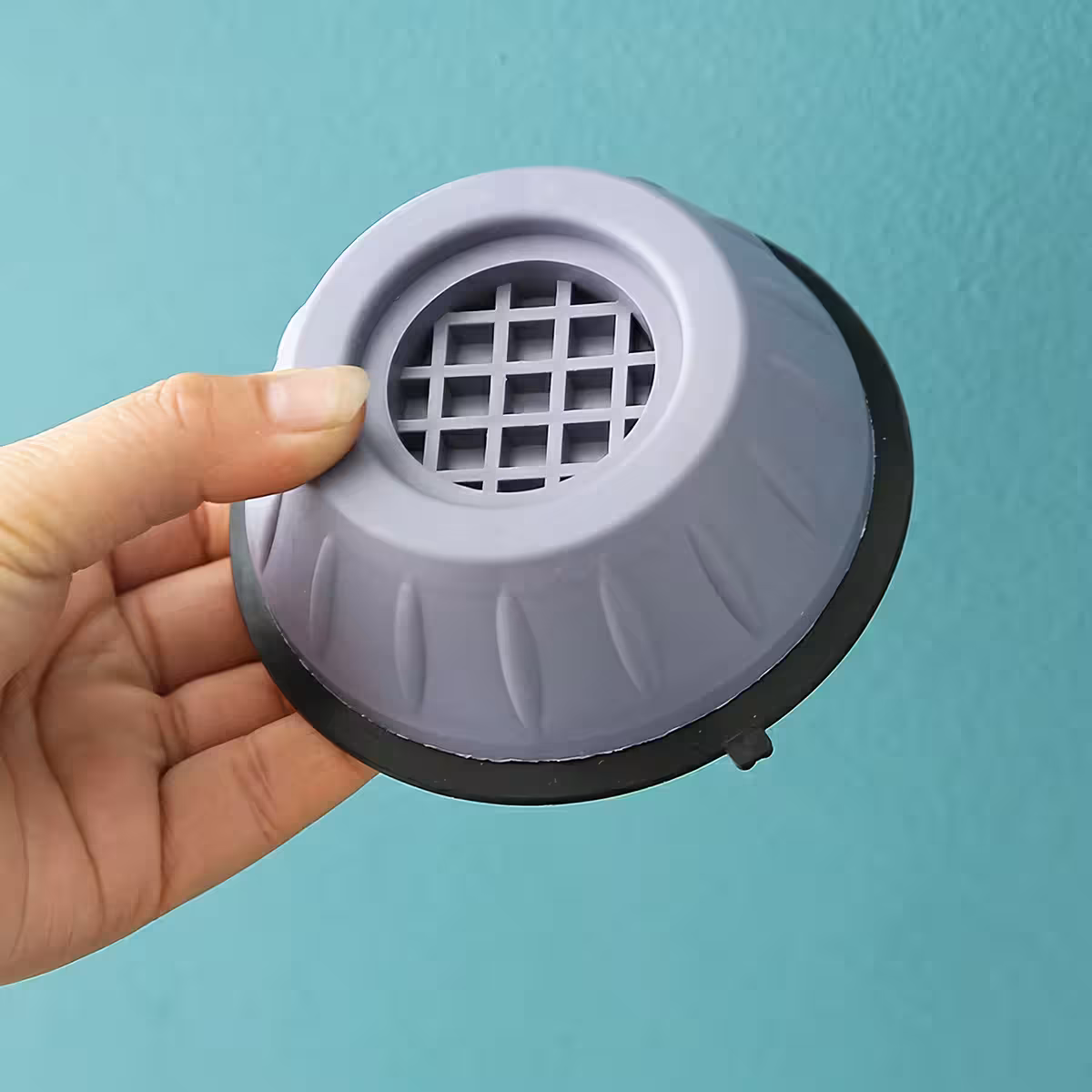 Stødabsorberende gummipude til vaskemaskine eller køleskab