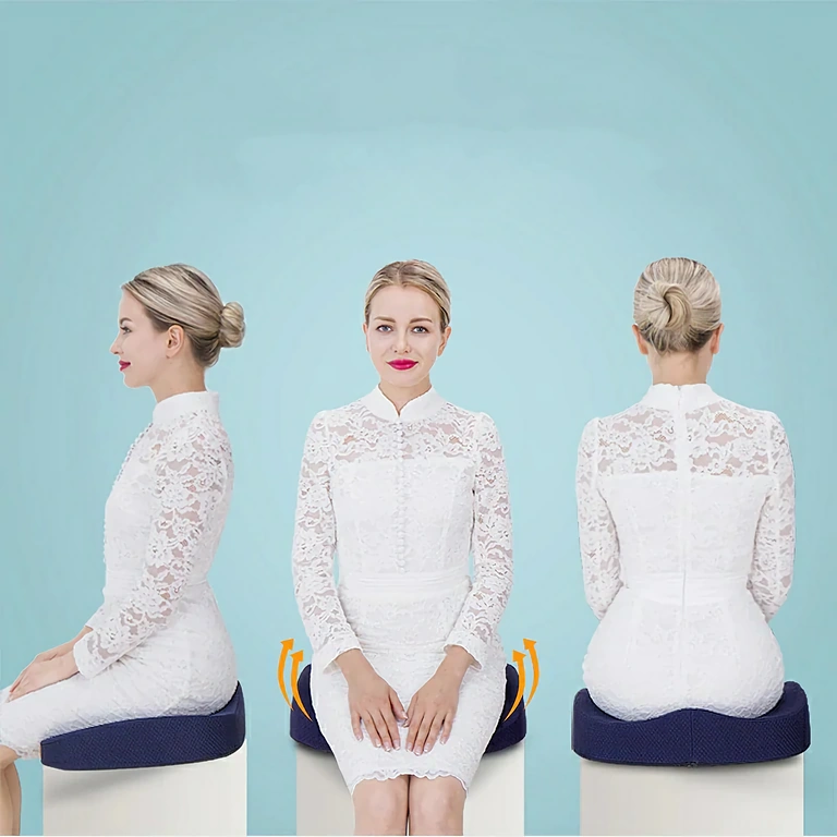 Antiliggesårs-pude til forebyggelse af tryksår ved lang tids siddende