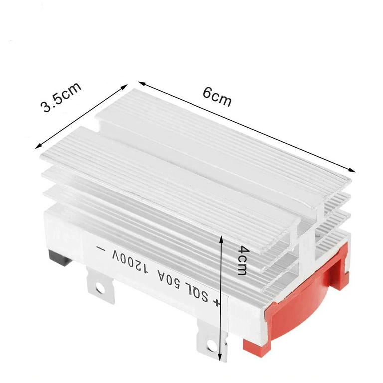 Tre-faset ensretter til strømforsyning 50A 3-faset retter til konvertering af 3-faset strøm, 50A