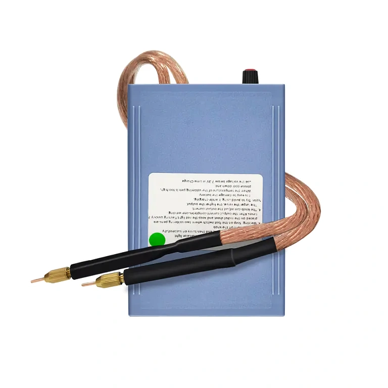 Bærbar enhed til svejsning af Li-Ion batteribånd