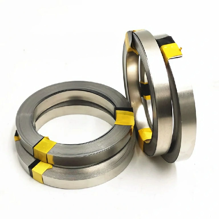 Rent nikkelbånd til batterisvejsning Rent 99,96% nickelbånd til batteriforbindelser ved svejsning