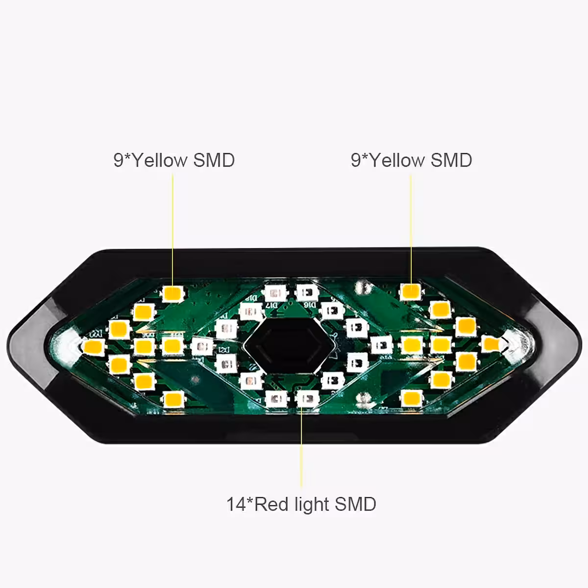 LED-lampe vandtæt, ideel til regnvejr