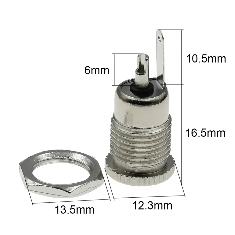 DC-hun adapter til tilslutning af kabel til forskellige enheder