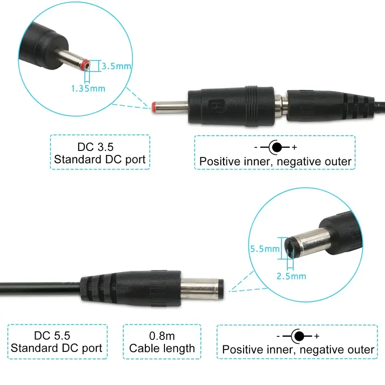 Bærbar 12V strømforsyning via USB til forskellige enheder