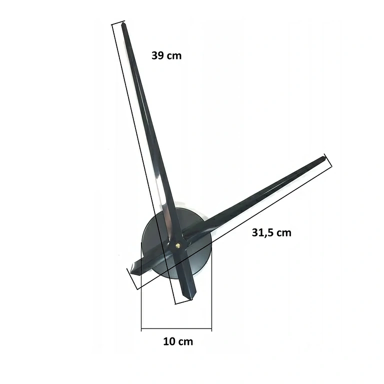 Dekorativt ur til køkken, minimalistisk og elegant design
