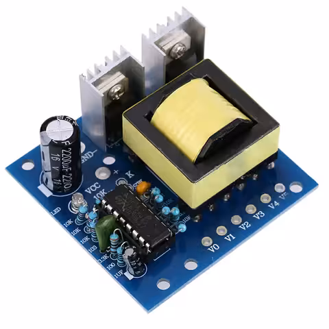 12V til 220V Inverter Transformator Adapter Modul – Auto DIY