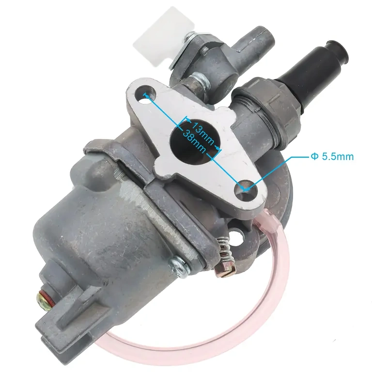 Økonomisk carburator til små 2T motorcykler
