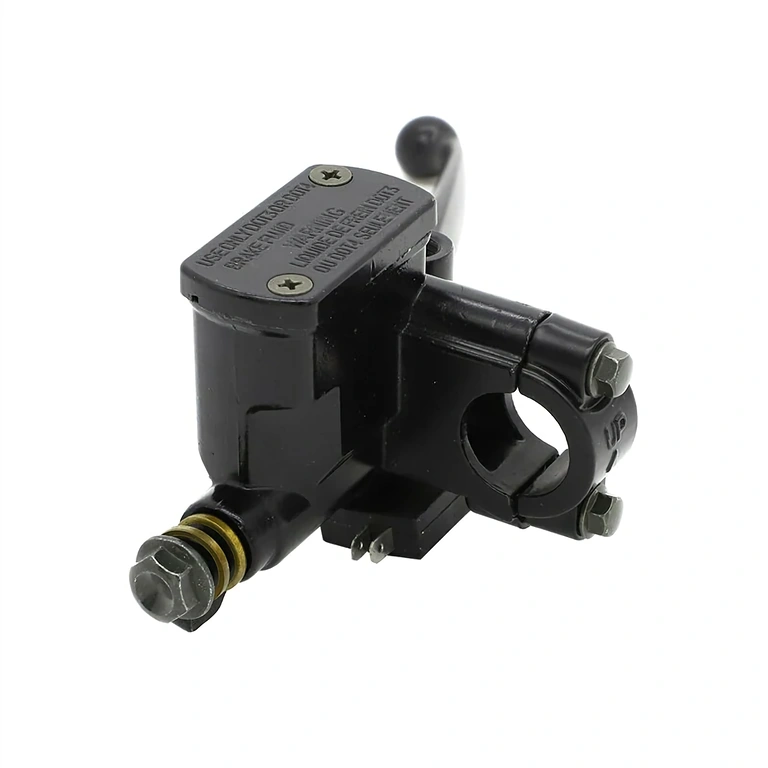 Højre hydraulisk bremsegreb og pumpe til motorcykel eller scooter