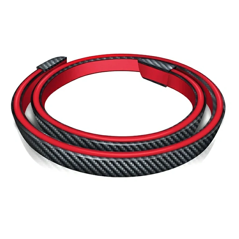 Kulfiberspoiler med LED-lys for øget sikkerhed Kulfiber spoiler med LED-strip til sikkerhed ved bremsning