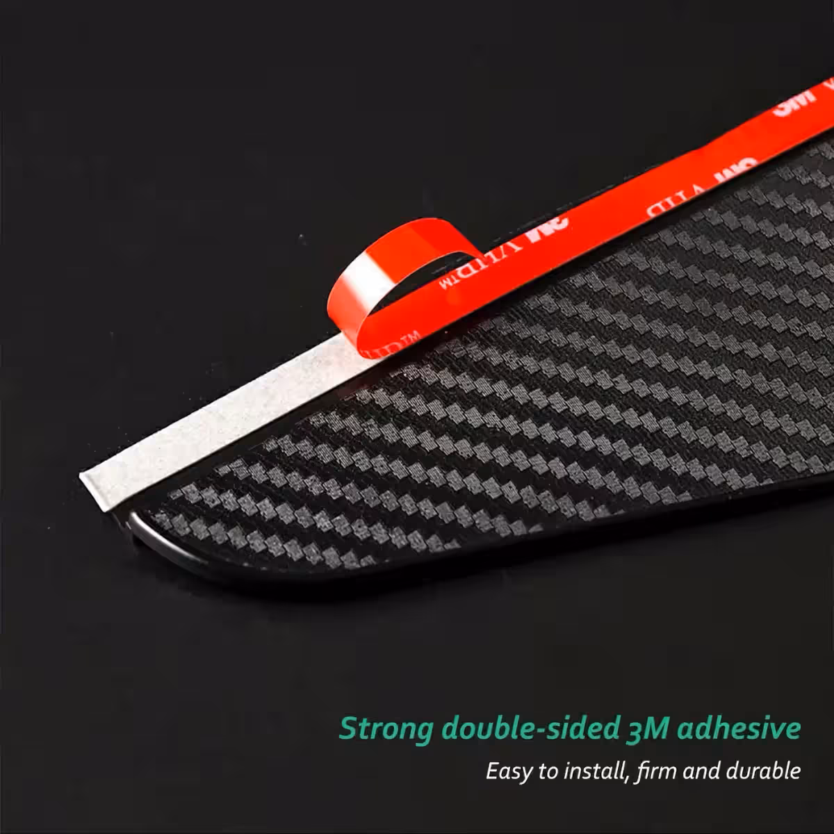 3D tekstur og kulfiber spejlbeskyttere til bil