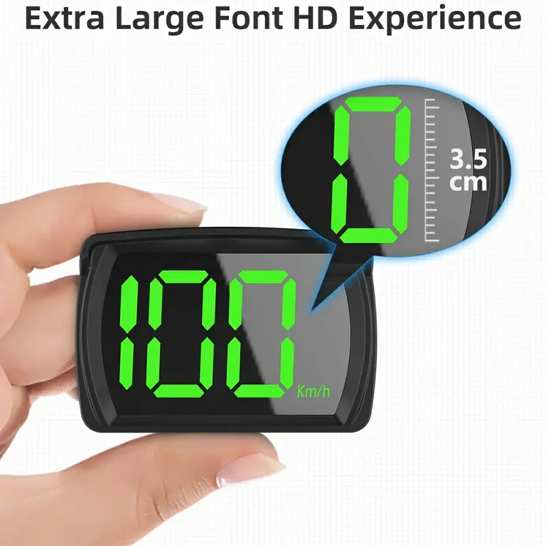 Universelt GPS displayhastighedsur Universelt GPS-display til visning af køretøjshastighed