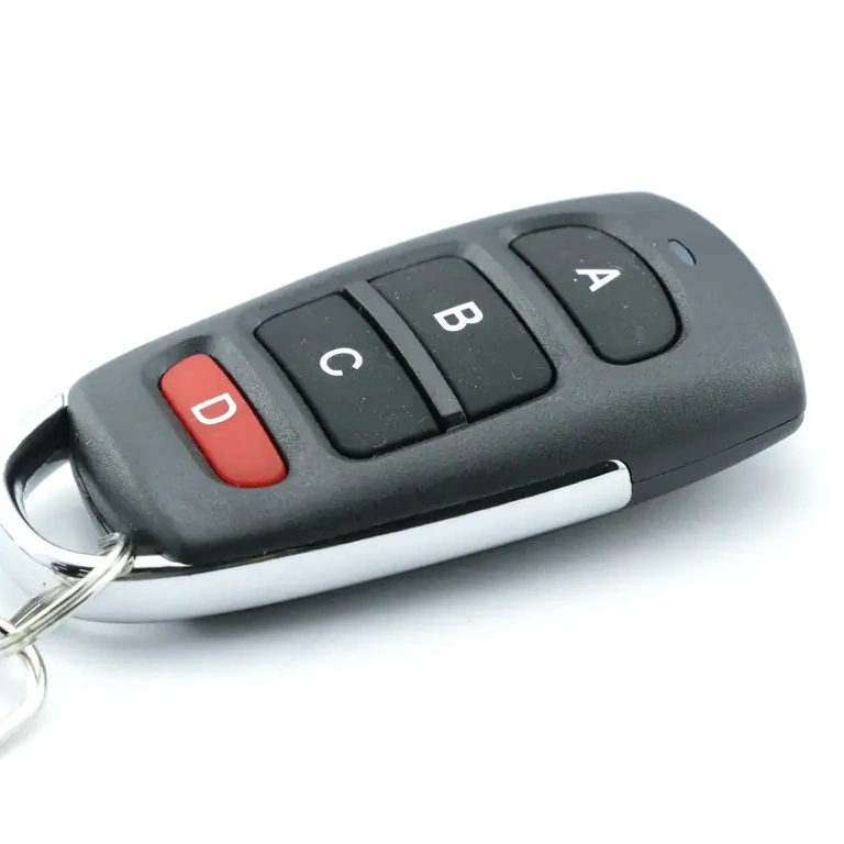 Fjernbetjening til 433 MHz radio-relæer, nem at konfigurere og bruge