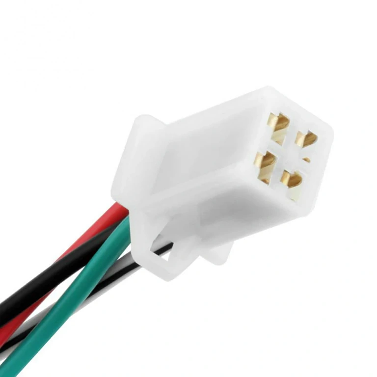 Universel 4-leder tændingslås med nøgle Universal 4-ledningskontakt med 2 nøgler til ATV eller scooter