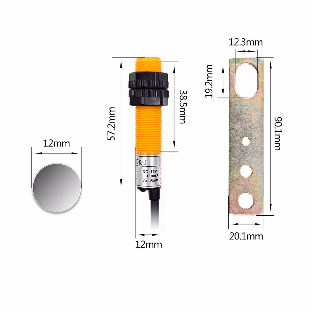 Digital pulstæller med magnetisk sensor til cyklusovervågning
