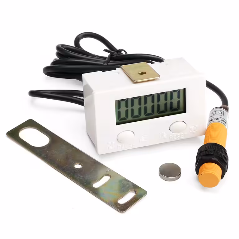 Digital Puls Tæller ZX-5DK med Magnet Sensor