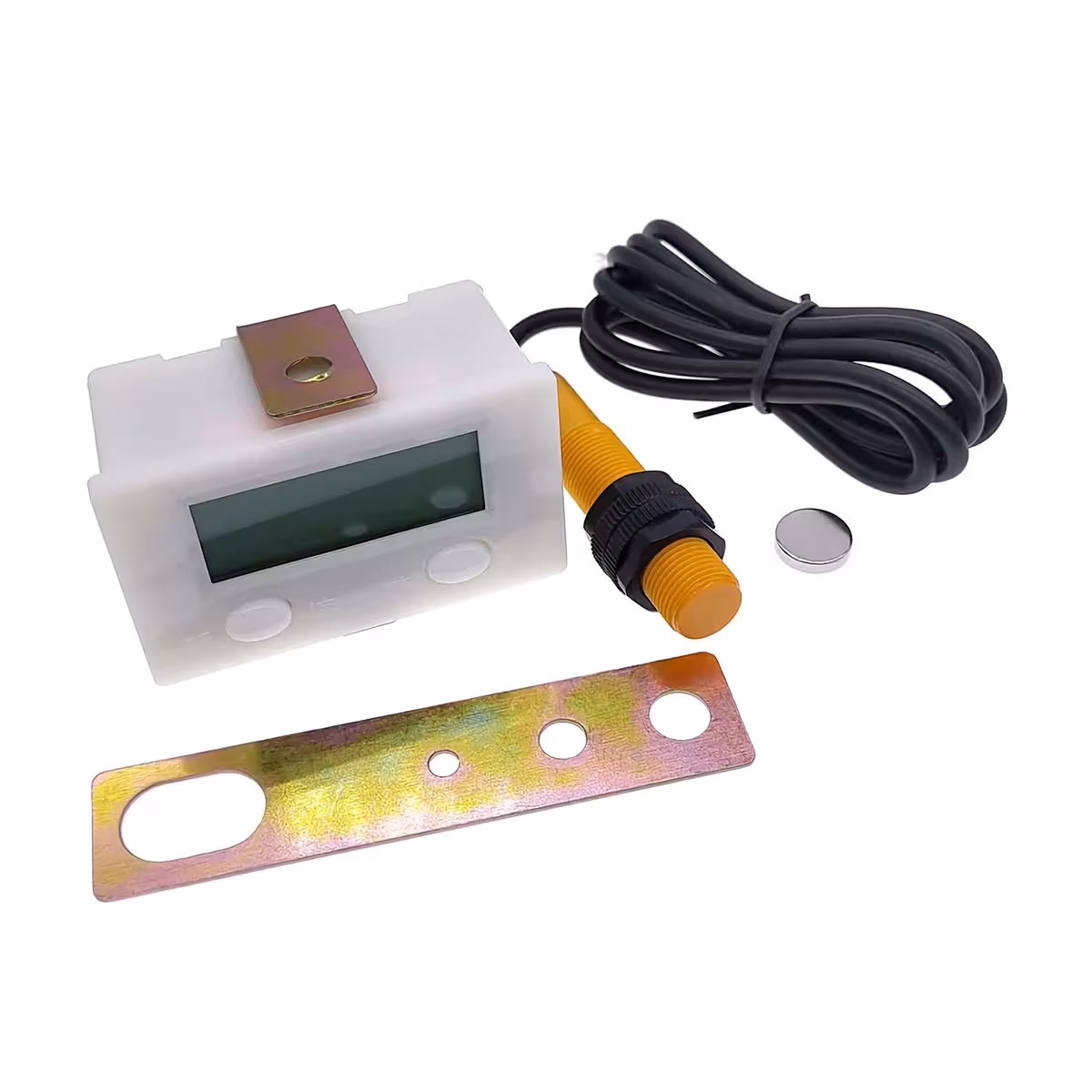 Tæller med magnetisk sensor til pulstælling