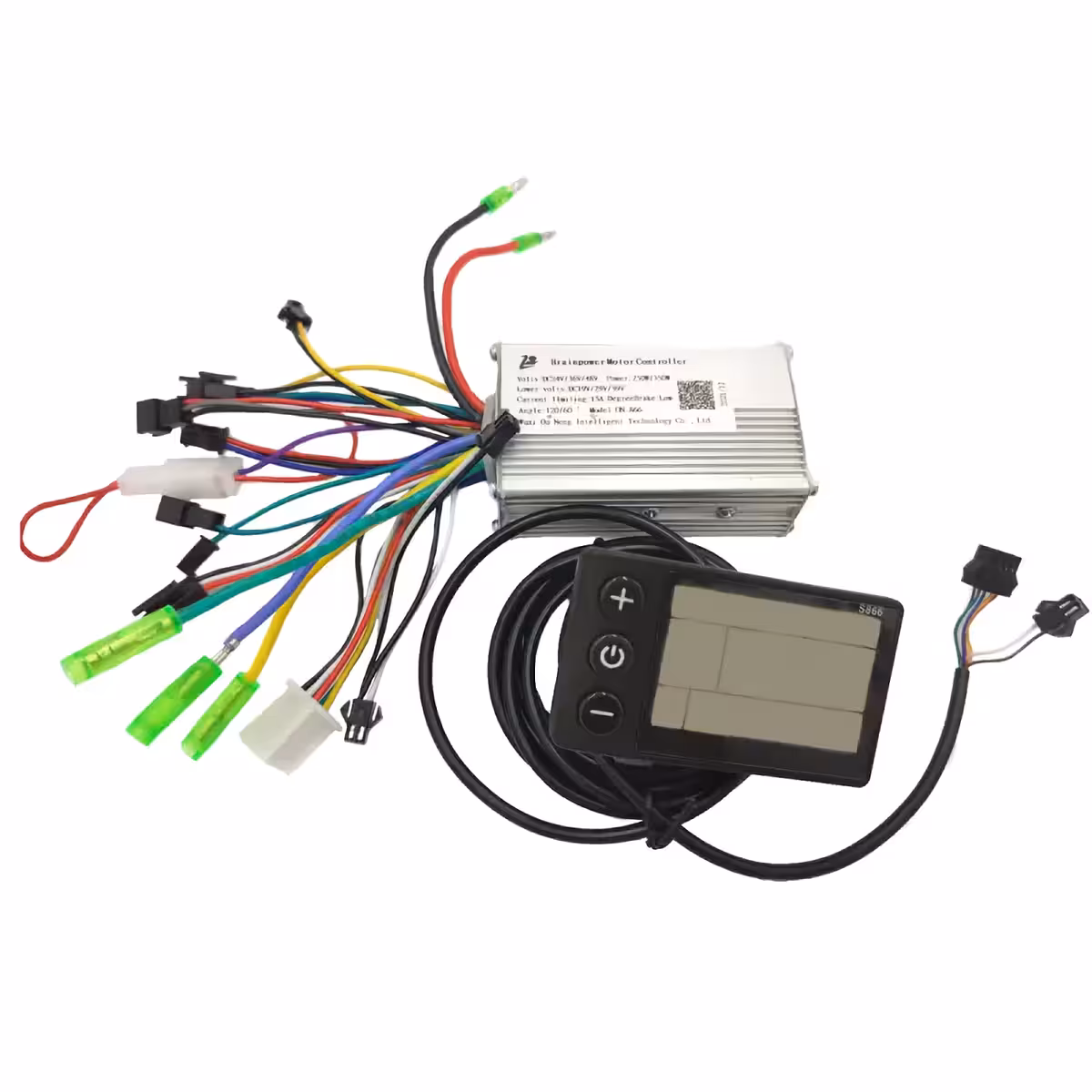 S866 controller- og displaykit kompatibel med flere spændinger