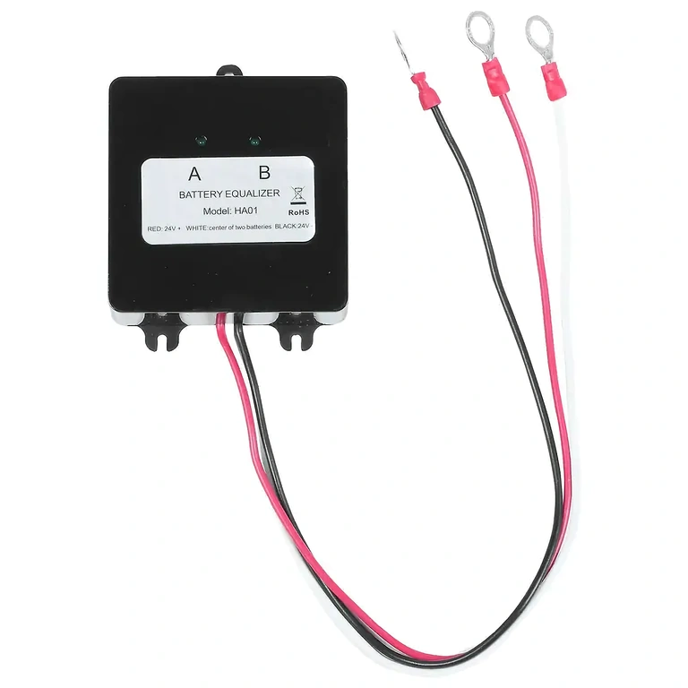 Tilslutningsdiagram for batteriudligner Tilslutningsdiagram for 12V-batteriudligner i 24V, 36V, 48V systemer
