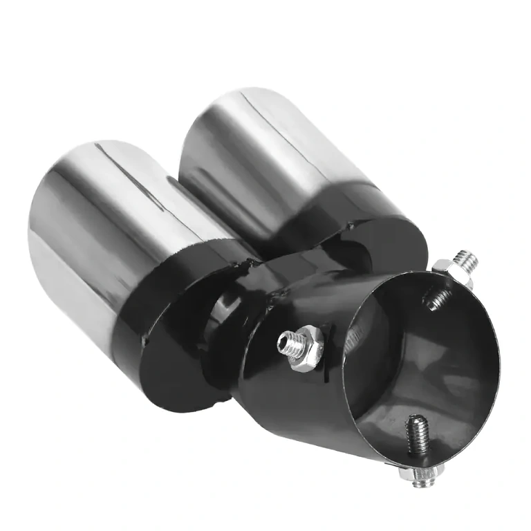 Dobbelt udstødningsrør i rustfrit stål til biler BMW, Audi, VW