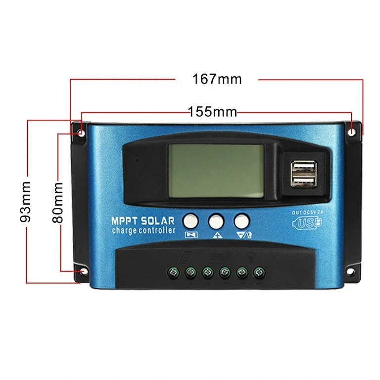 Laderegulator til solsystemer med kompakte dimensioner