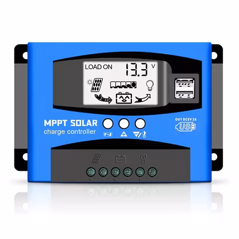 MPPT Solar Controller 100A til Solpaneler 12V/24V