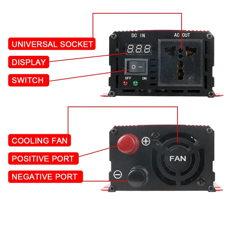 Højkvalitets konverter til følsomme elektriske apparater