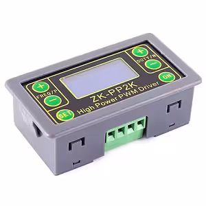 PWM Regulator 5V–24V 8A – Hastighedskontrol, Signal & Timer