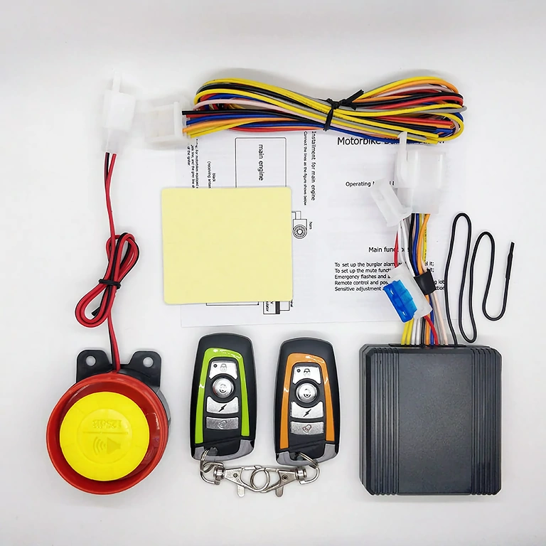Komplet tyverisæt til beskyttelse af ATV og motorcykel