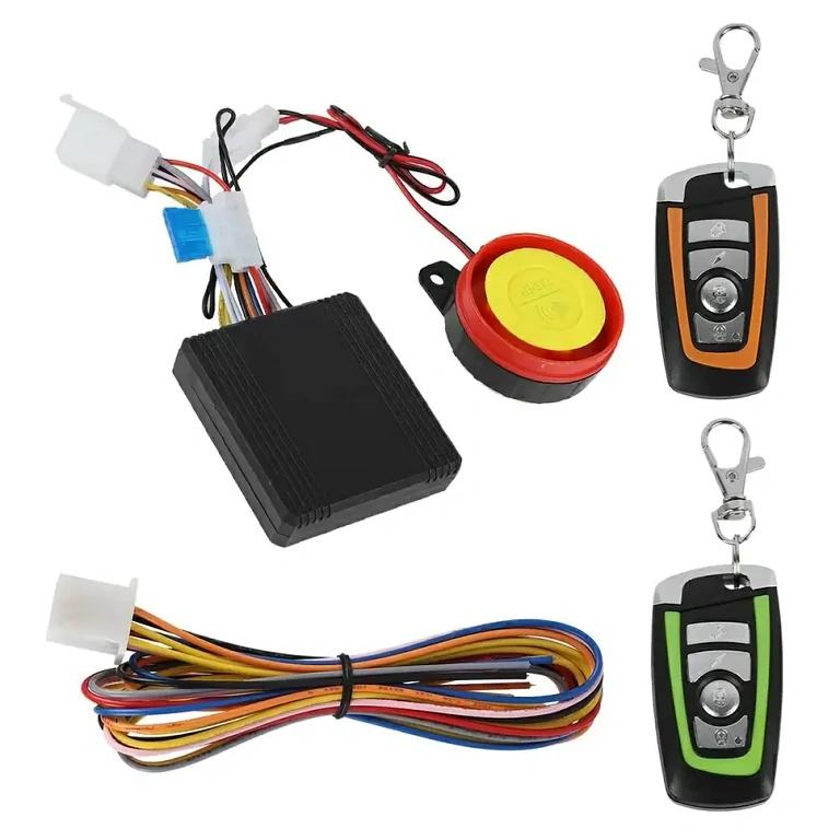 Robust og pålideligt motorcykeltyverisystem