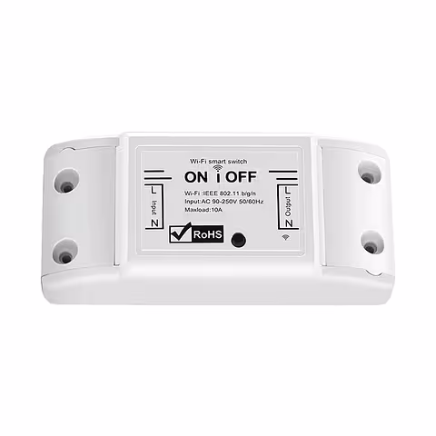 1-Kanal WiFi Relæ 220V 10A – Smart Home Automation Tuya Smart Life
