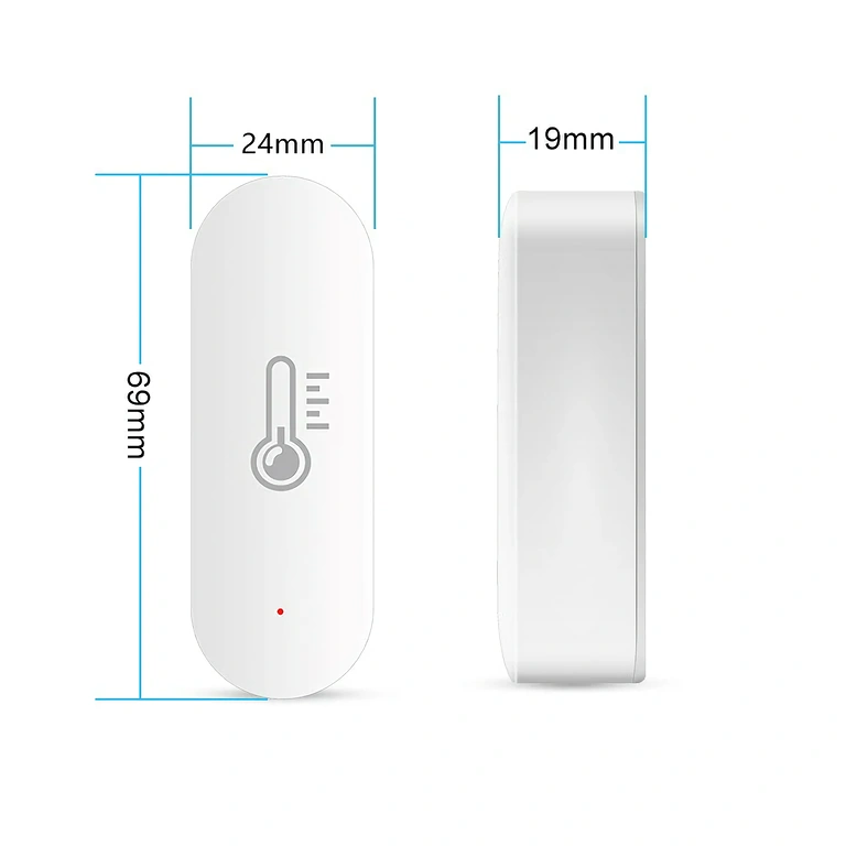 Lille og effektiv enhed til måling af temperatur og fugtighed