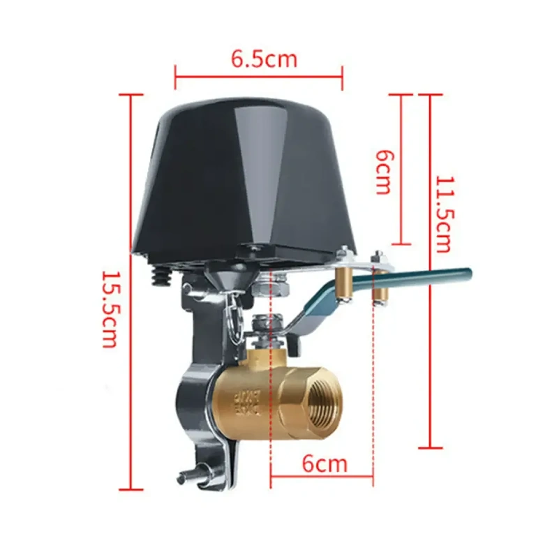 Kompakt og nemt at installere design Kompakt Wi-Fi smart ventil