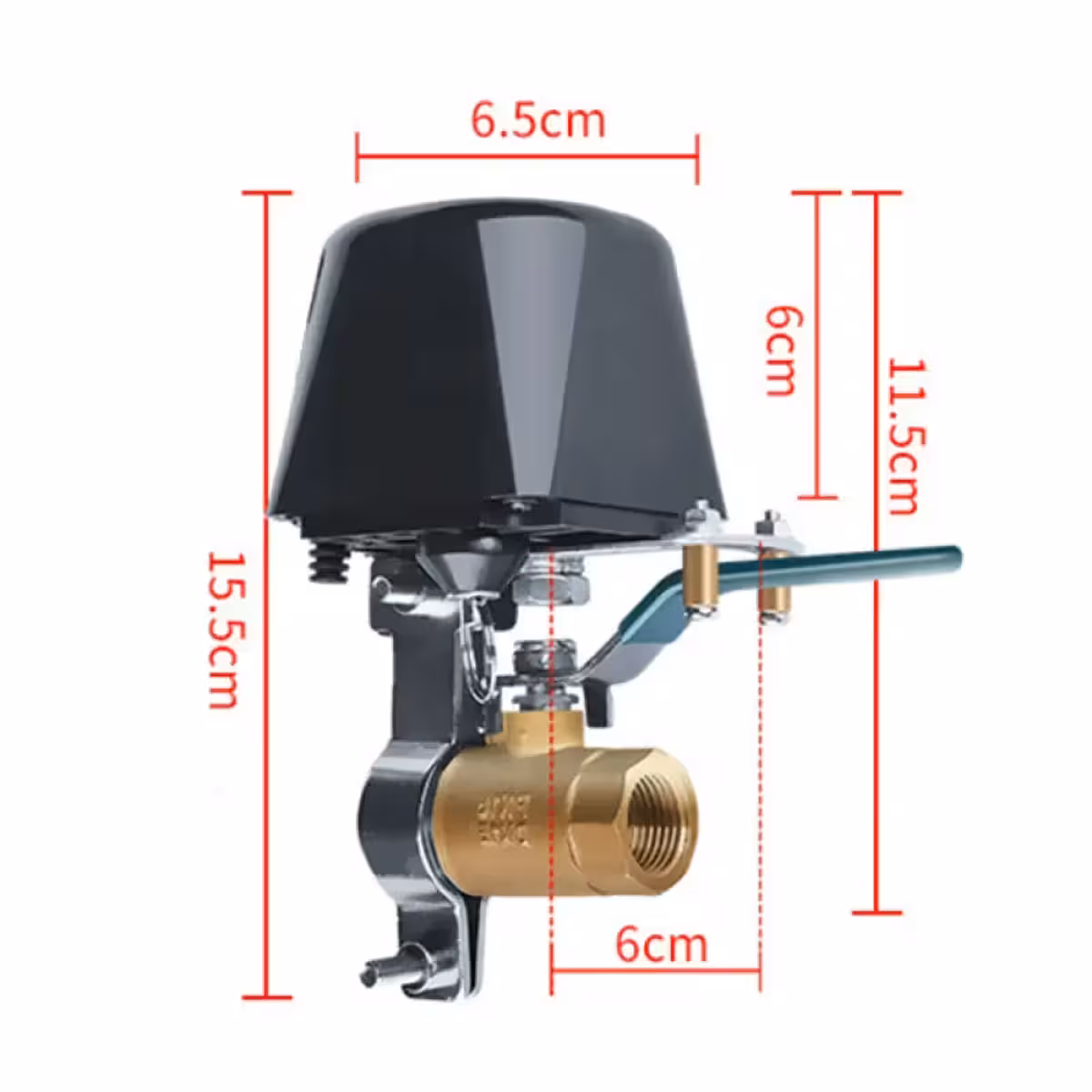 Kompakt Wi-Fi smart ventil