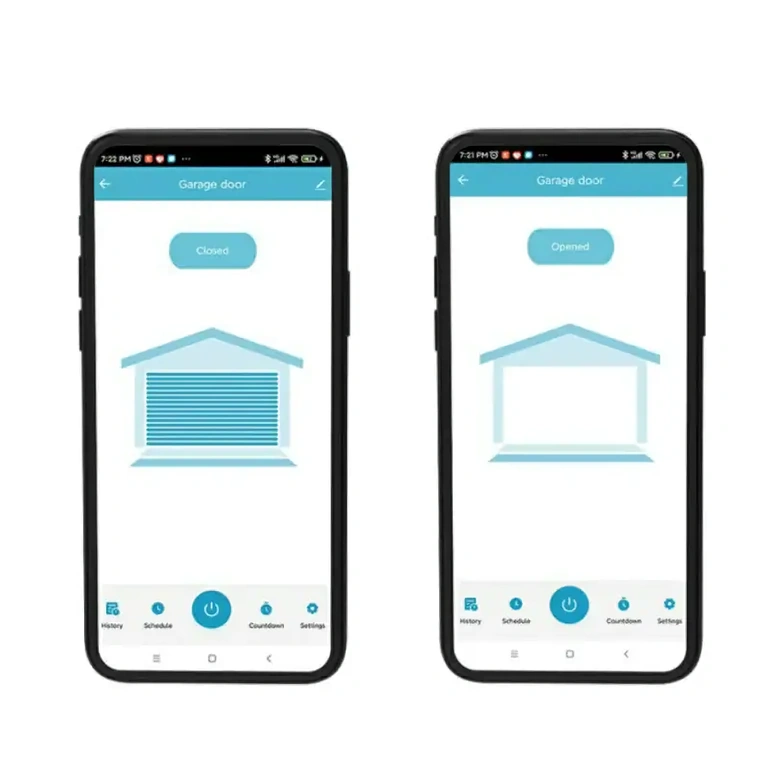 Tuya Smart kontakt til port Smart WiFi-switch til åbning og lukning af porte via smartphone