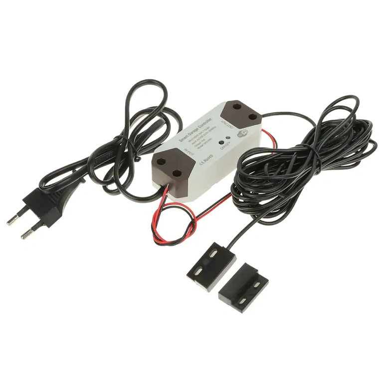 Smart Tuya-relæ til garageport WiFi-relæmodul kompatibel med Tuya Smart Life til automatisering af garageport