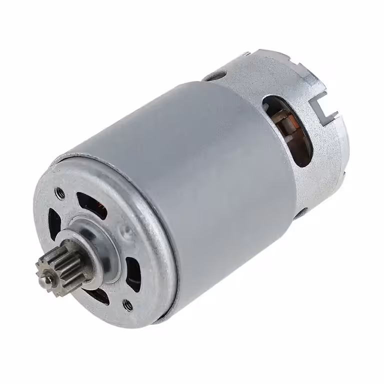 RS550 Selvspændende Motor 18V–21V DC med 12 Tænder – 28.000RPM, 1Nm Moment