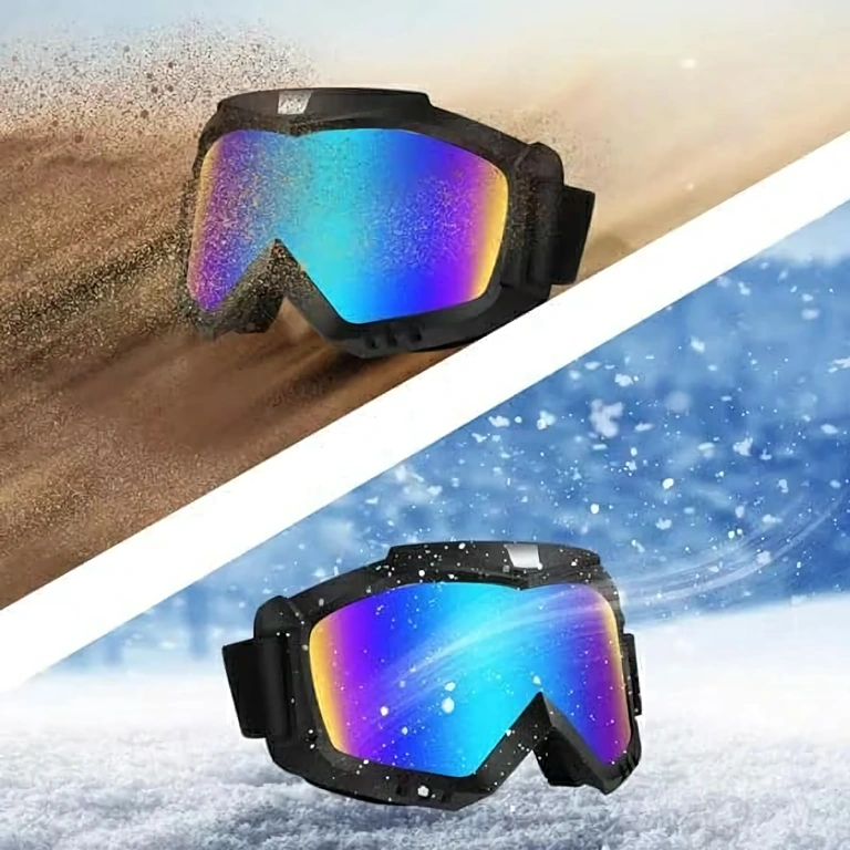 Robuste goggles til ATV og offroad-sport, UV- og støvbeskyttelse