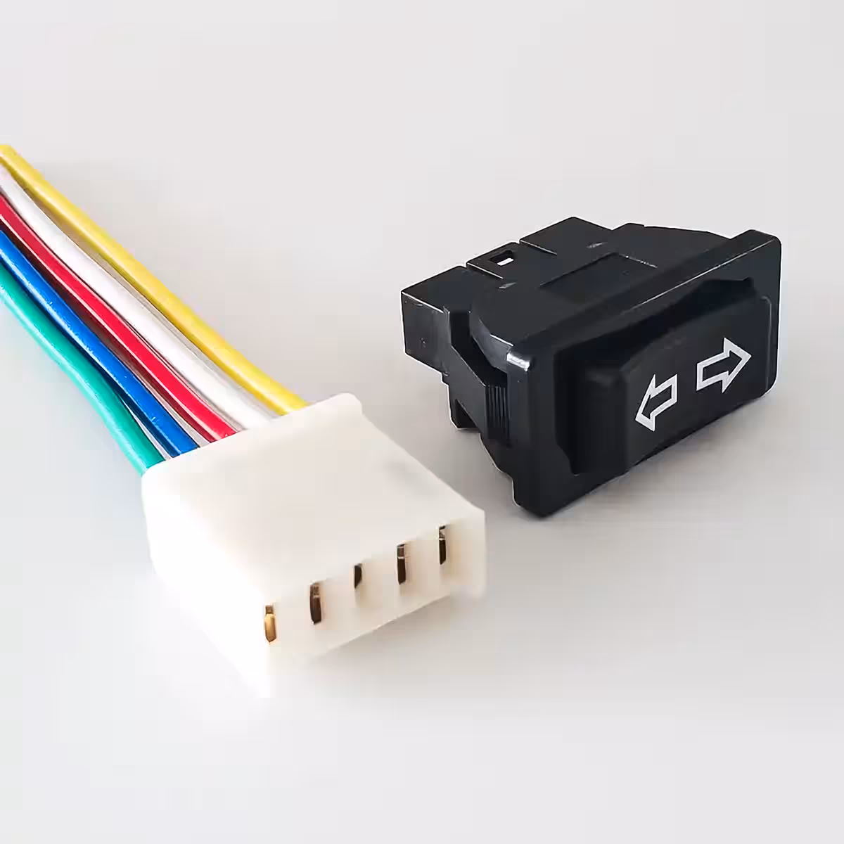 3-position vippeknap med retur, nominelt strøm 20A