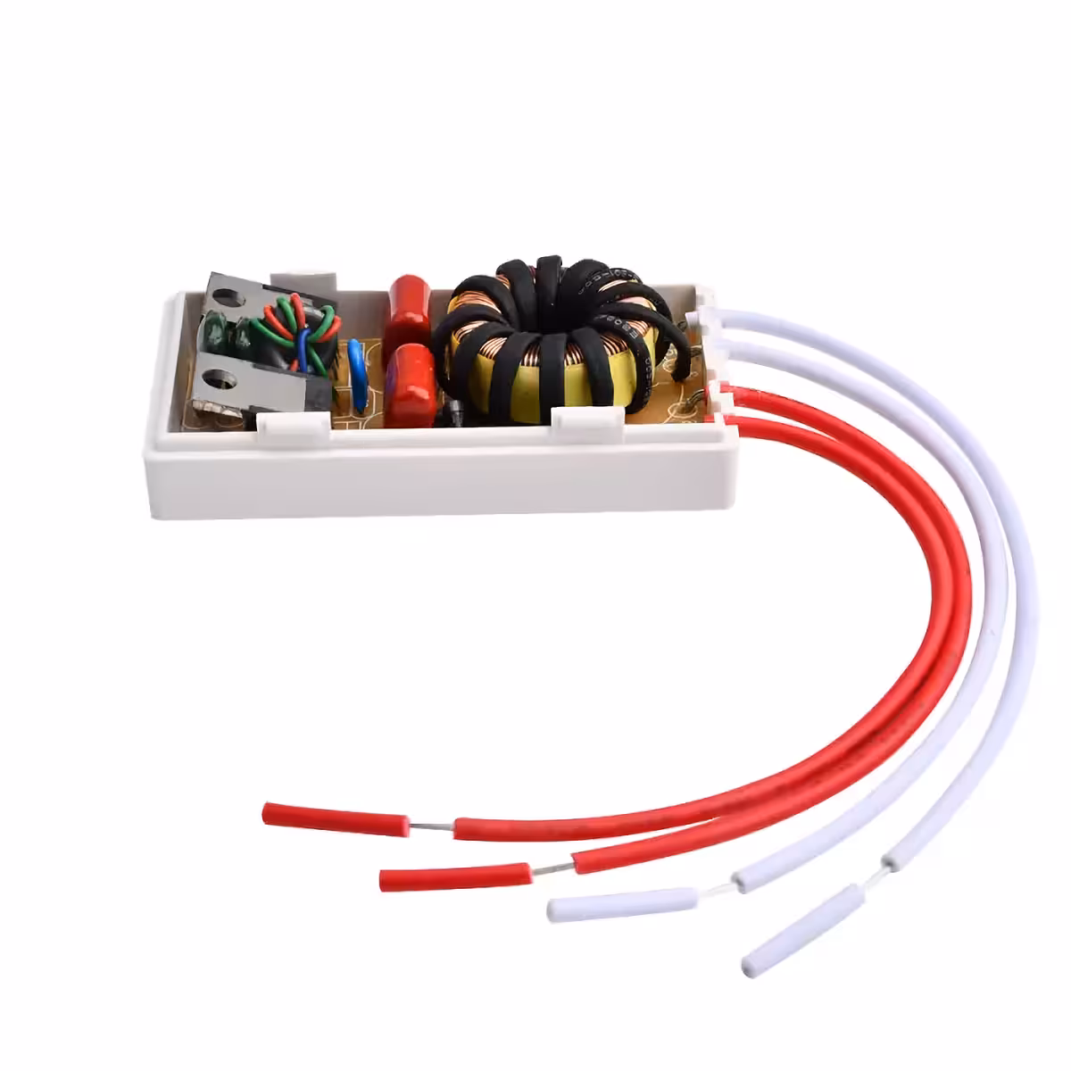 Transformator til reducering af spænding fra 230V AC til 12V