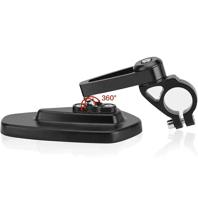 Spejle monterbare på enden af styret til Harley-scootere