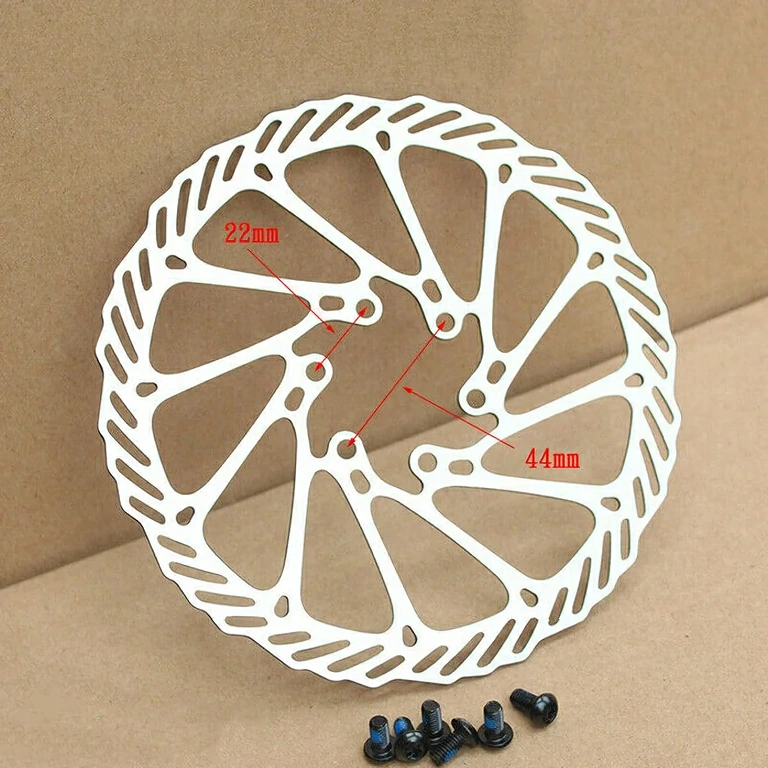 Avid G3 bremserotor 160mm i rustfrit stål, med 6 huller og skruer