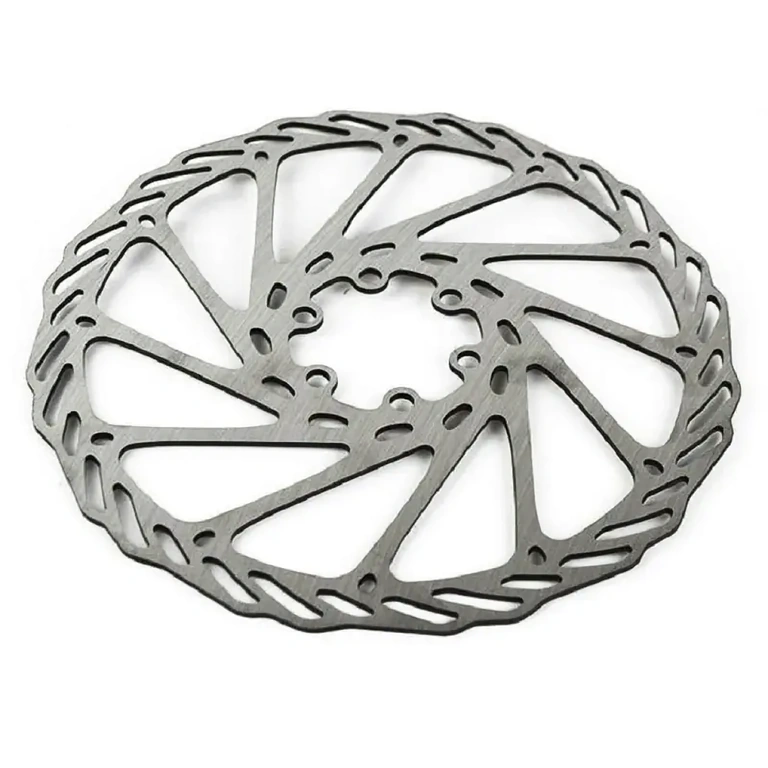 Avid G3 bremse-rotor monteret på cykel, 160mm, med 6 huller