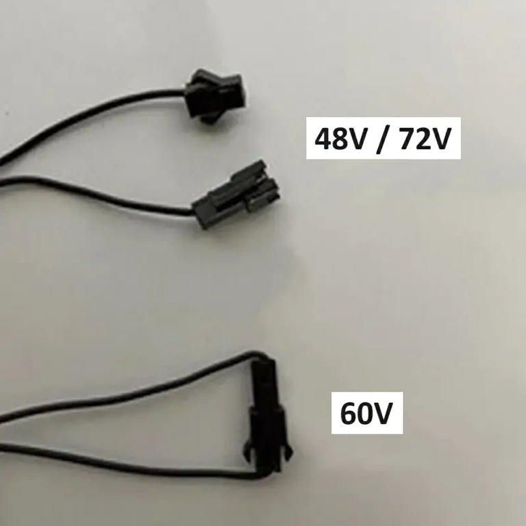Kompatibelt display 48V / 60V / 72V Digital skærm kompatibel med forskellige spændinger