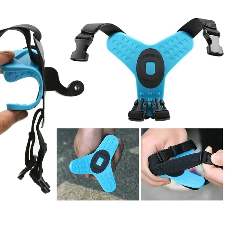 Actionkamera monteringssystem på motorcykelhjelm Sikker monteringsløsning til actionkamera på motorcykelhjelm