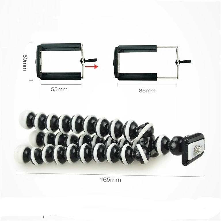 Kompakt, let tripod, ideel til brug på farten