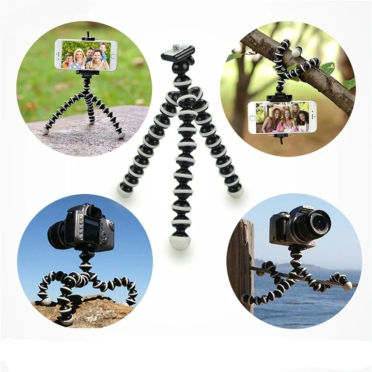 Universelt system med 1/4" skrue til sikker fastgørelse af enheder