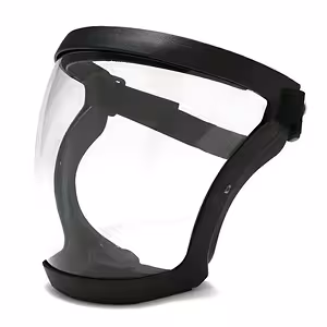 Ansigtsbeskyttelsesmaske med Transparent Visir og PM2.5 Støvfilter – Ideel til Buskrydder, Malerarbejde, Sprøjtning af Frugttræer