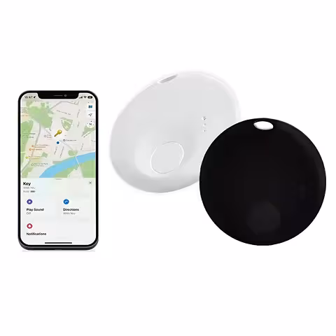 GPS Tracking & Lokalisering Enhed til Bil, Børn, Nøgler, Dyr – Kompatibel med iPhone (Find My, AirTag)